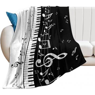 Soft piano key black and white...