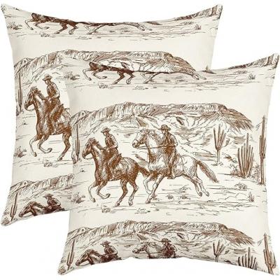 Western battlefield pillow