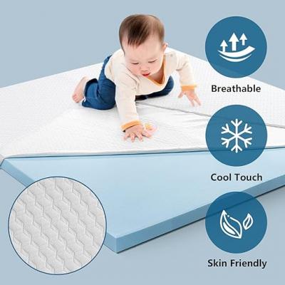 Gel foam soft white mattress