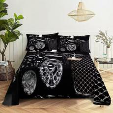 Five pointed Star 3D Abstract Tiger Wildlife Duvet